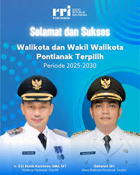 Bupati dan Wakil Bupati Pontianak Periode 2025-2030