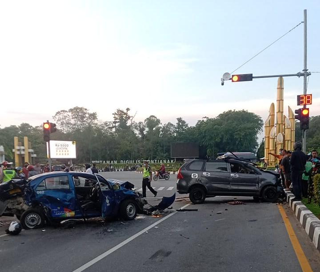 Kumpulan Fakta Hasil Olah TKP Kecelakaan Maut Tabrakan Beruntun Bundaran Unta di Pontianak